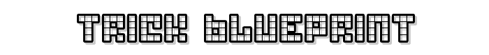 Trick Blueprint font